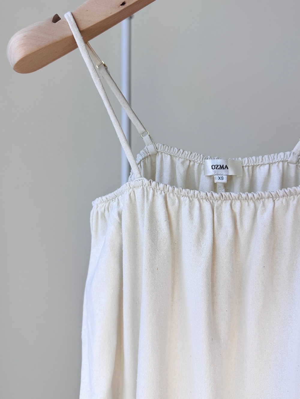 OZMA Marta Dress in Natural